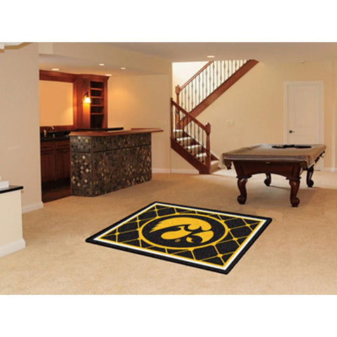 Iowa Hawkeyes NCAA Floor Rug (4'x6')