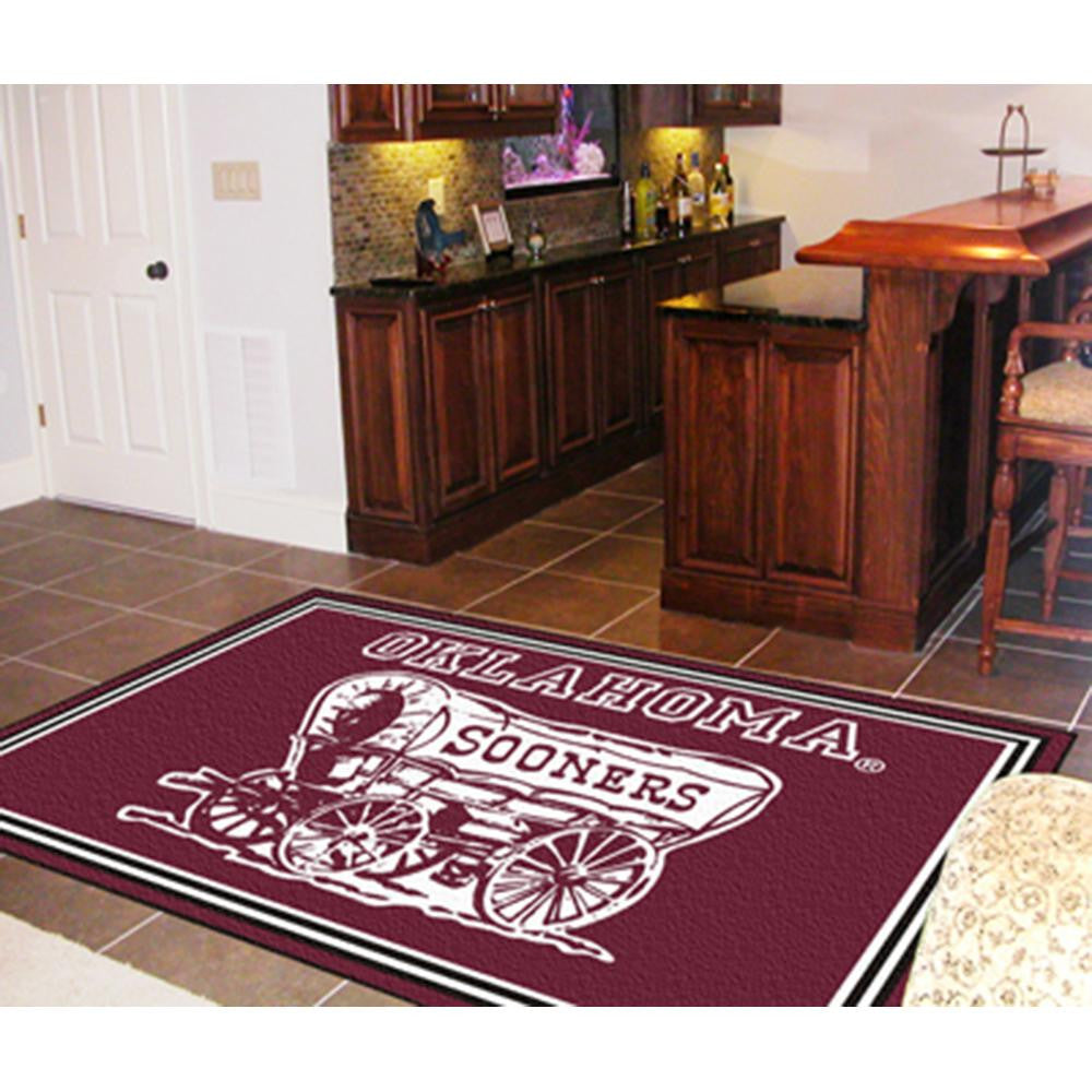 Oklahoma Sooners NCAA Floor Rug (4'x6')