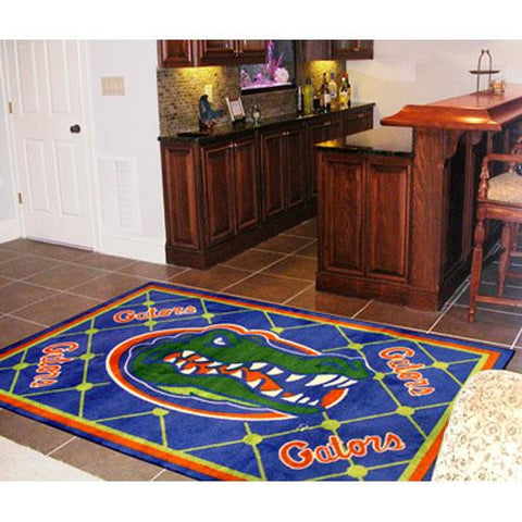 Florida Gators NCAA Floor Rug (4'x6') Gator Head