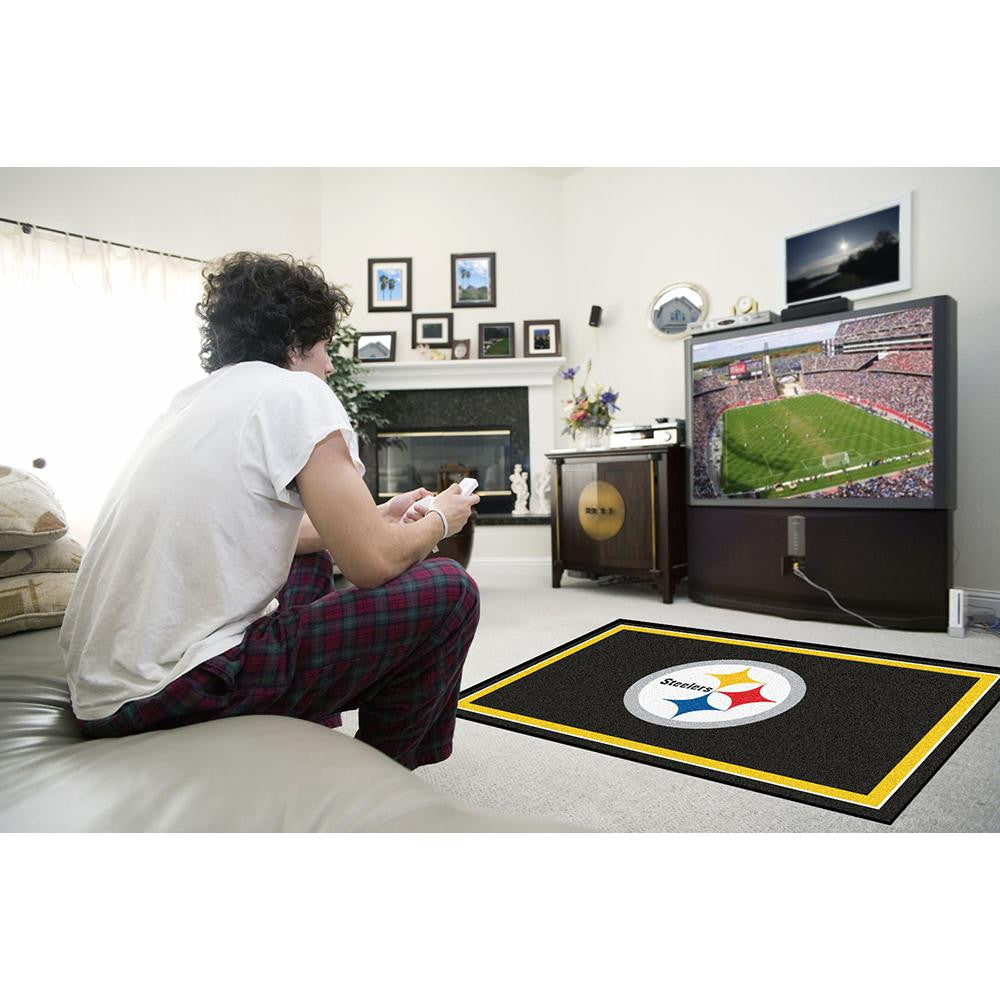 Pittsburgh Steelers NFL Floor Rug (4'x6')