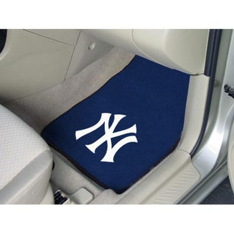 New York Yankees MLB Car Floor Mats (2 Front)