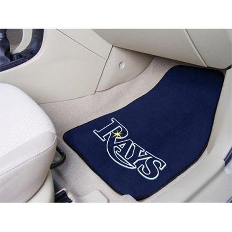 Tampa Bay Devil Rays MLB Car Floor Mats (2 Front)