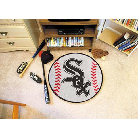 Chicago White Sox MLB Baseball Round Floor Mat (29)