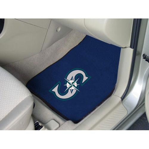 Seattle Mariners MLB Car Floor Mats (2 Front)