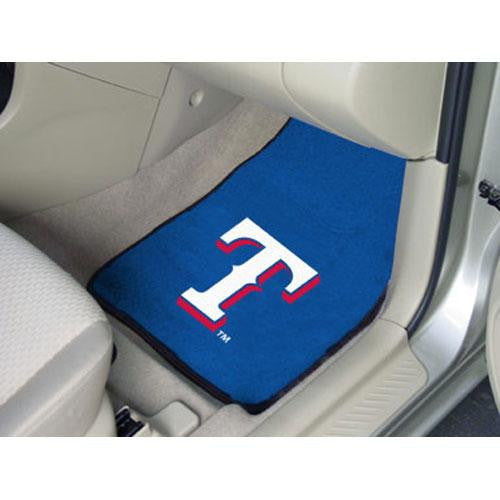 Texas Rangers MLB Car Floor Mats (2 Front)