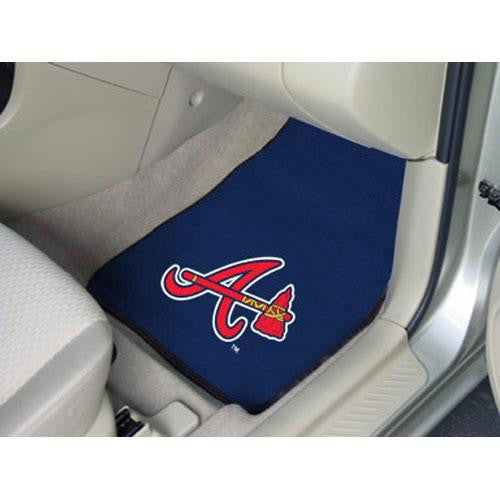 Atlanta Braves MLB Car Floor Mats (2 Front)