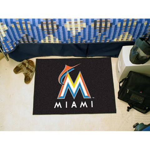 Miami Marlins MLB Starter Floor Mat (20x30)