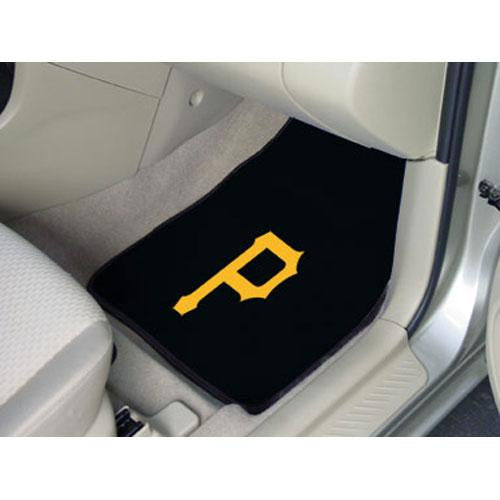 Pittsburgh Pirates MLB Car Floor Mats (2 Front)