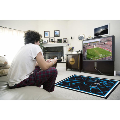 Carolina Panthers NFL Floor Rug (4'x6')