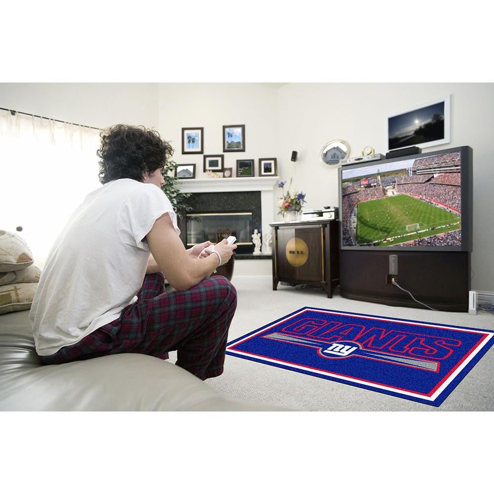 New York Giants NFL Floor Rug (4'x6')