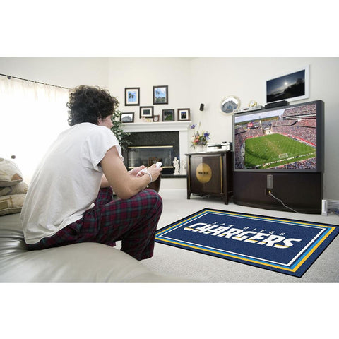 San Diego Chargers NFL Floor Rug (4'x6')