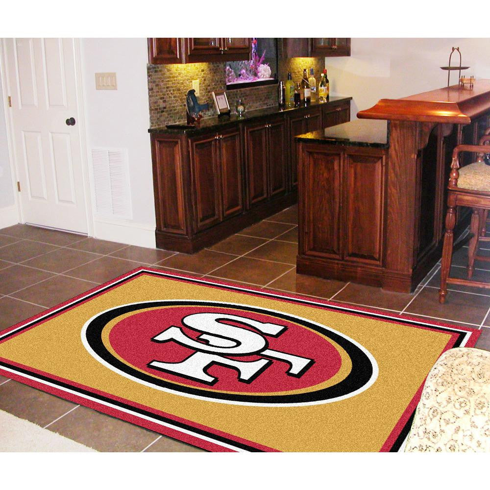 San Francisco 49ers NFL Floor Rug (5x8')