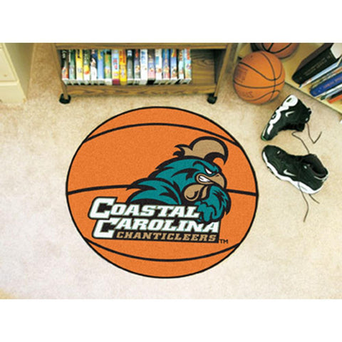 Coastal Carolina Chanticleers NCAA Basketball Round Floor Mat (29)