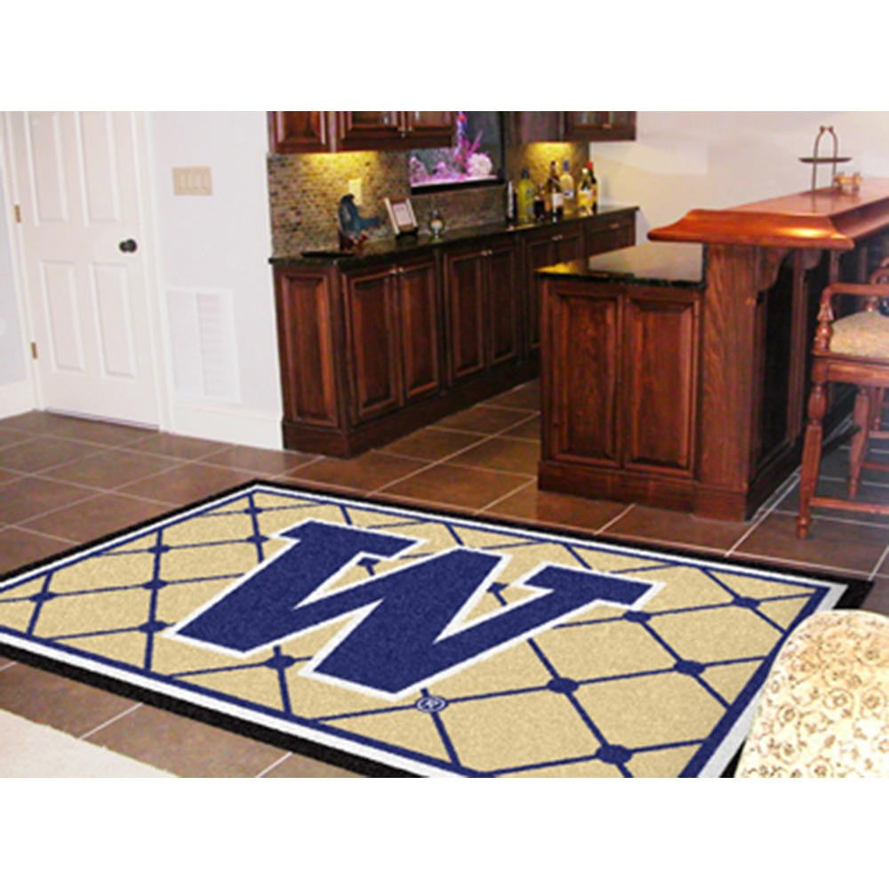 Washington Huskies NCAA Floor Rug (5x8')