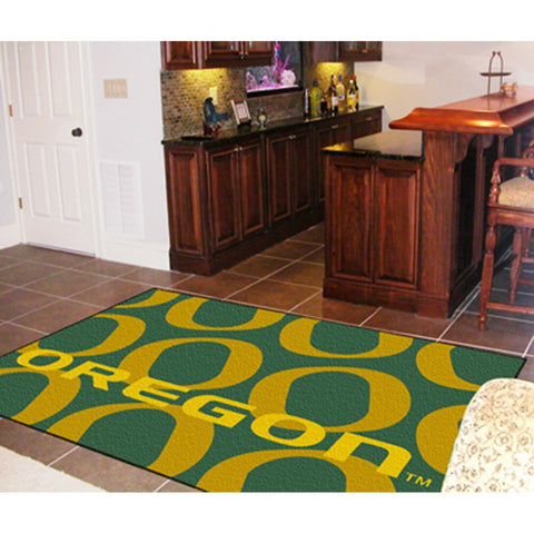 Oregon Ducks NCAA Floor Rug (5x8')