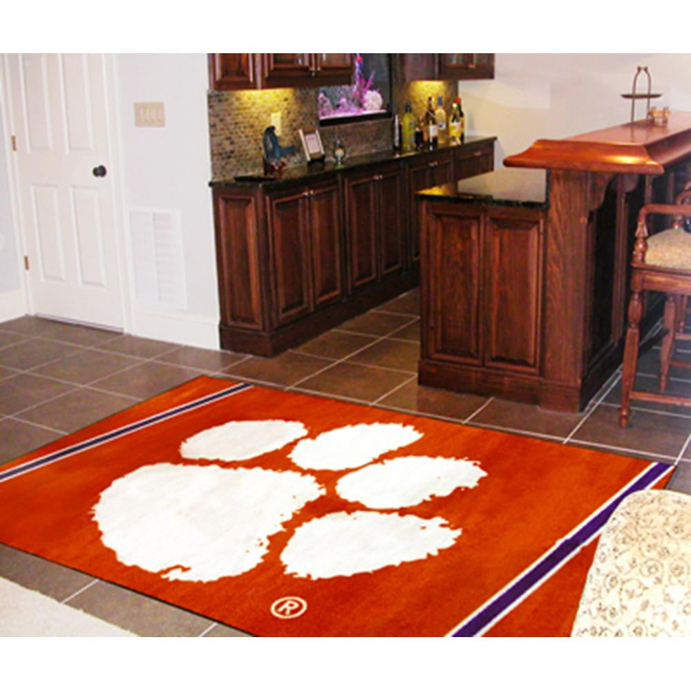 Clemson Tigers NCAA Floor Rug (4'x6')