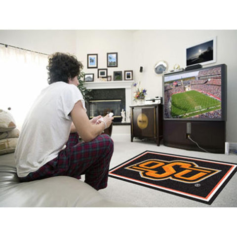 Oklahoma State Cowboys NCAA Floor Rug (4'x6')