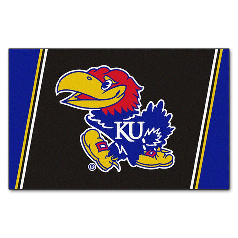 Kansas Jayhawks NCAA 4x6 Rug (46x72)