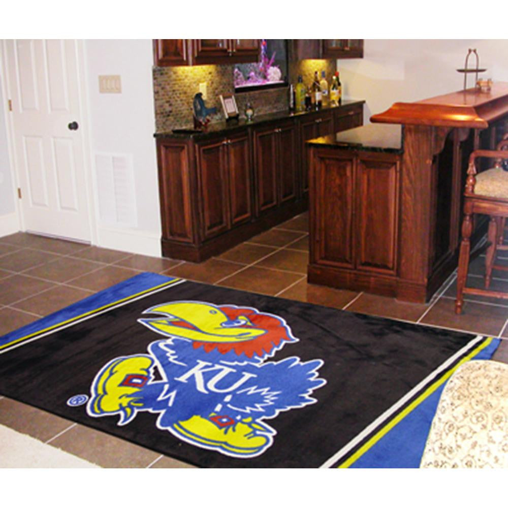 Kansas Jayhawks NCAA Floor Rug (5x8')