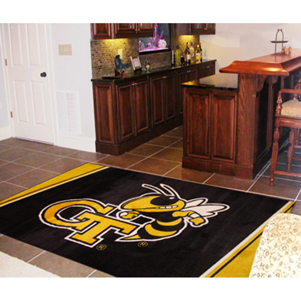 Georgia Tech Yellowjackets NCAA Floor Rug (4'x6')