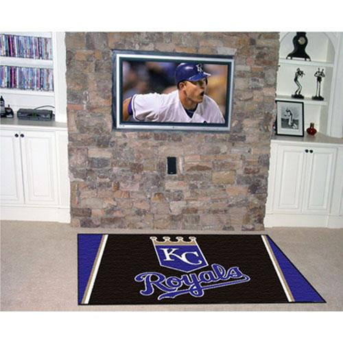 Kansas City Royals MLB Floor Rug (5x8')