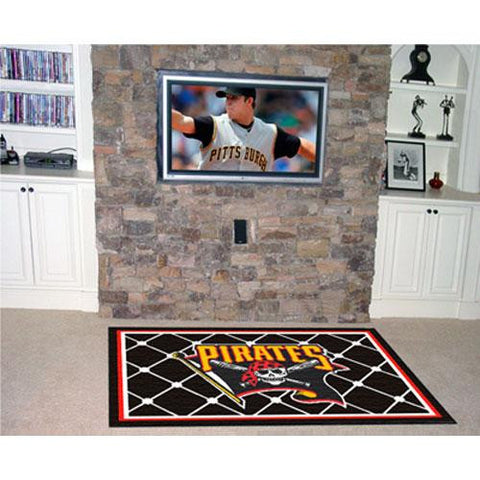 Pittsburgh Pirates MLB Floor Rug (4'x6')