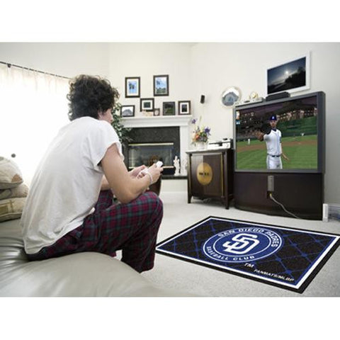 San Diego Padres MLB Floor Rug (4'x6')