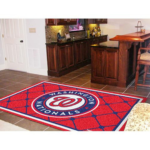 Washington Nationals MLB Floor Rug (5x8')