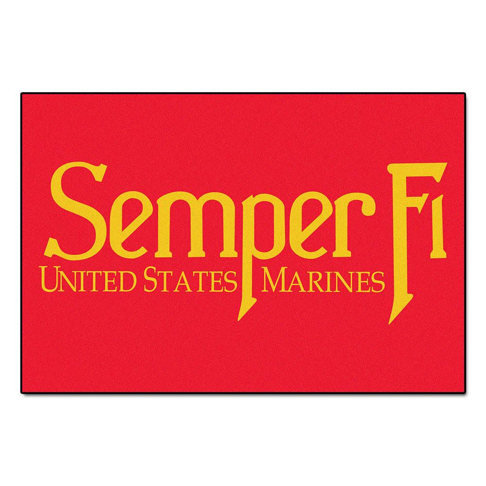 US Marines Armed Forces 5x8 Rug (60x92)