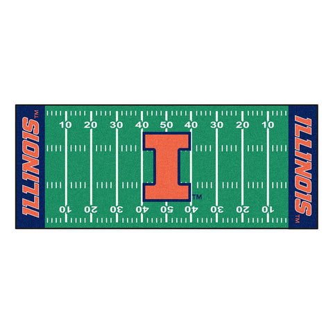 Illinois Fighting Illini NCAA Floor Runner (29.5x72)