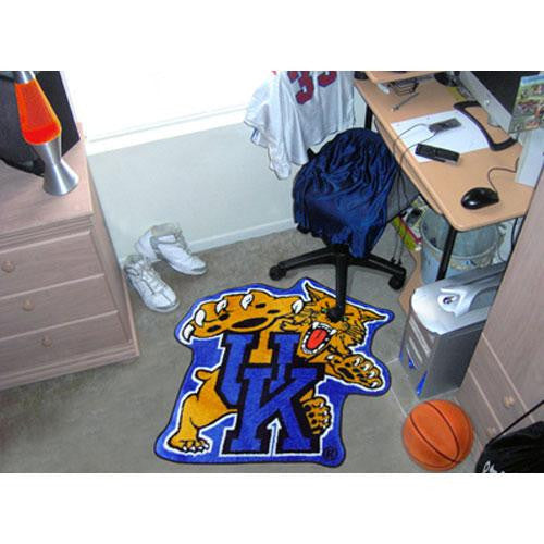 Kentucky Wildcats NCAA Cut-Out Floor Mat (Wildcat Logo)