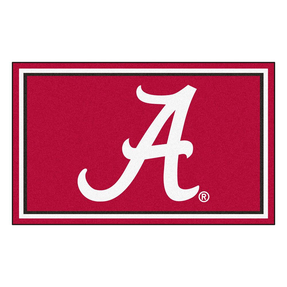 Alabama Crimson Tide NCAA 4x6 Rug (46x72)