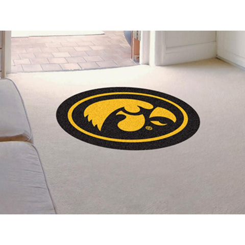 Iowa Hawkeyes NCAA Mascot Mat (30x40)