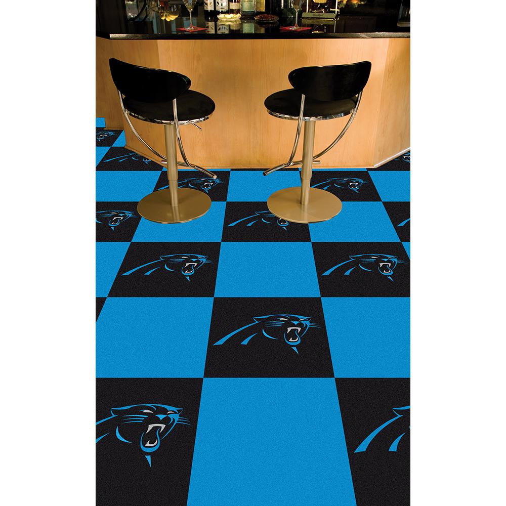 Carolina Panthers NFL Team Logo Carpet Tiles