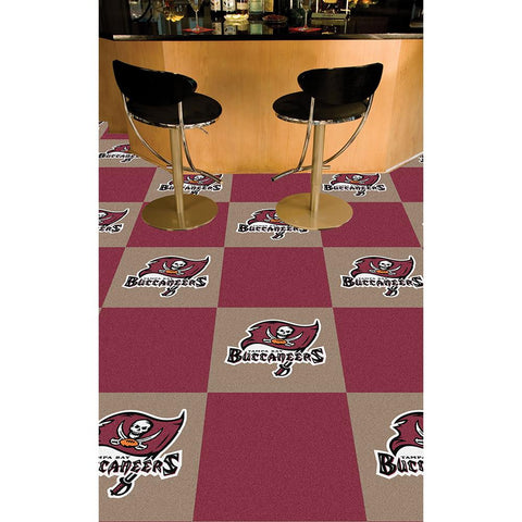 Tampa Bay Buccaneers NFL Team Logo Carpet Tiles