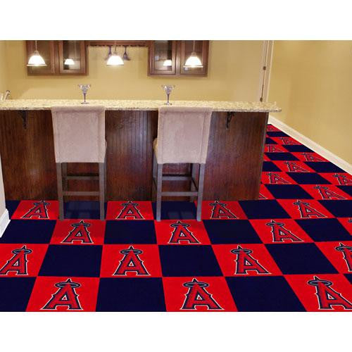 Anaheim Angels MLB Team Logo Carpet Tiles