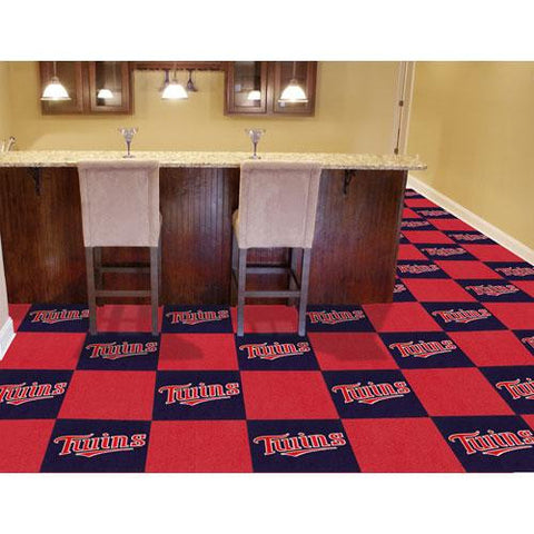 Minnesota Twins MLB Team Logo Carpet Tiles