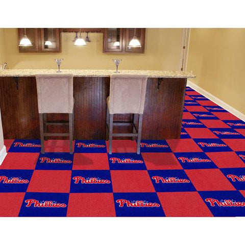 Philadelphia Phillies MLB Team Logo Carpet Tiles