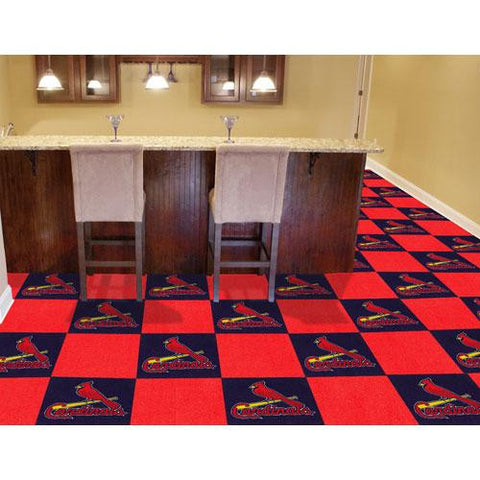 Saint Louis Cardinals MLB Team Logo Carpet Tiles