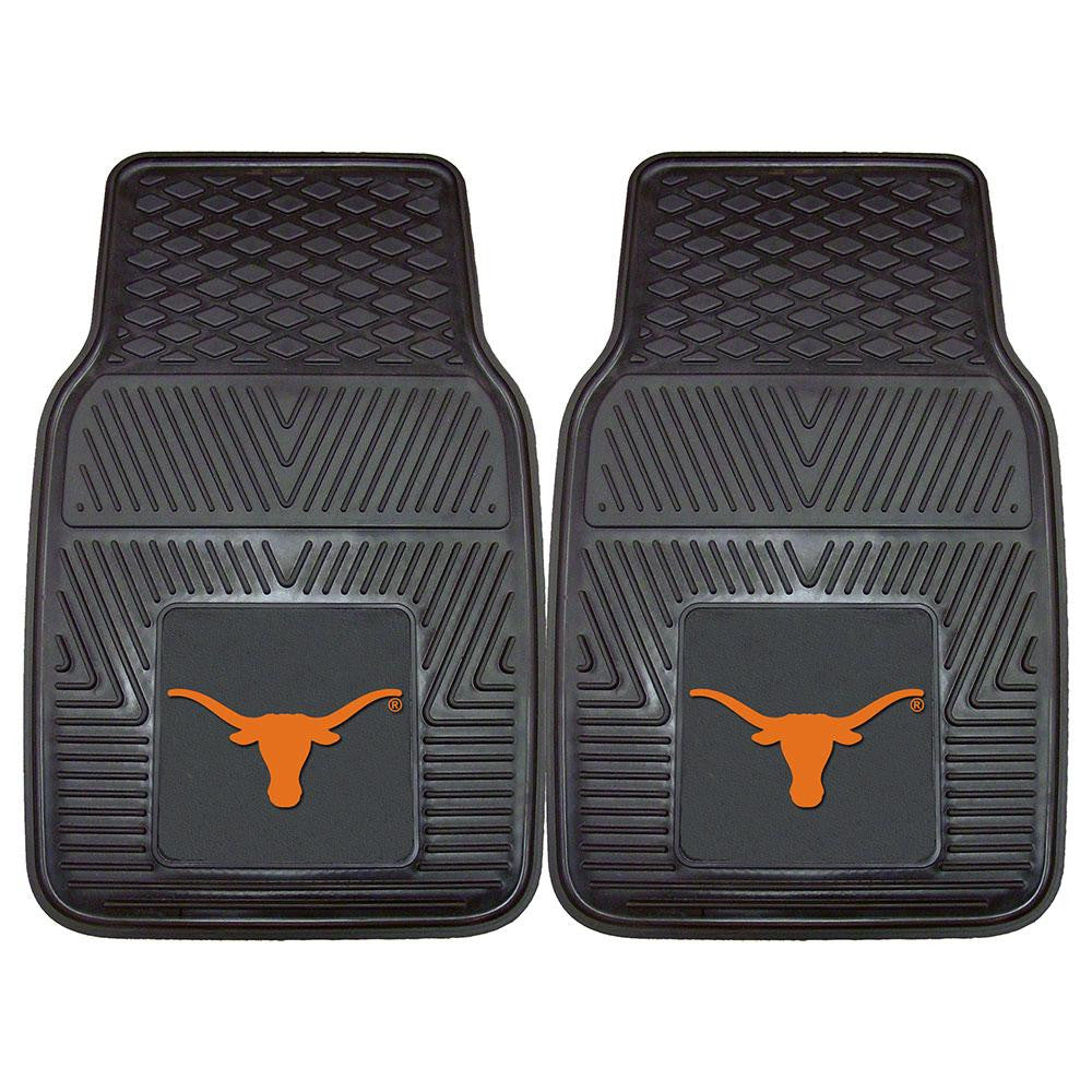 Texas Longhorns NCAA Heavy Duty 2-Piece Vinyl Car Mats (18x27)