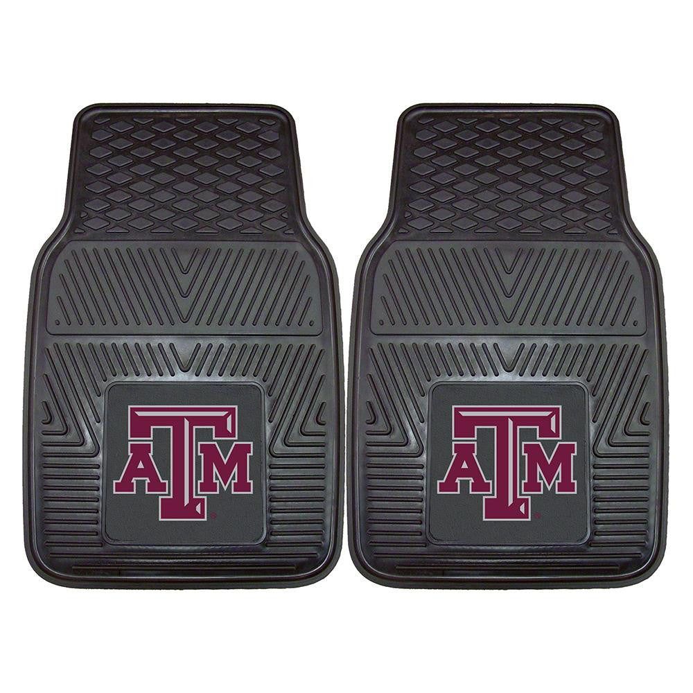 Texas A&M Aggies NCAA Heavy Duty 2-Piece Vinyl Car Mats (18x27)