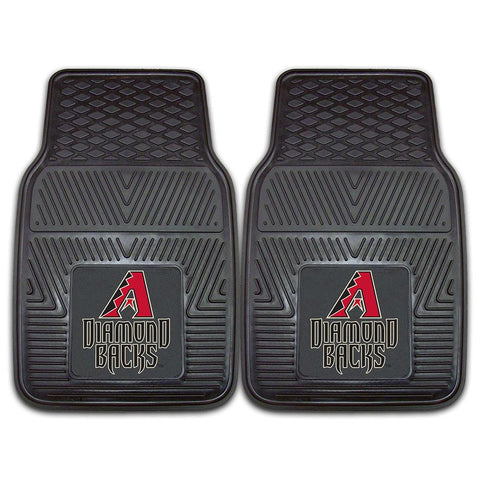 Arizona Diamondbacks MLB Heavy Duty 2-Piece Vinyl Car Mats (18x27)