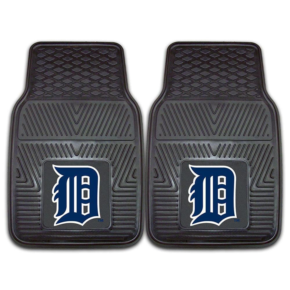 Detroit Tigers MLB Heavy Duty 2-Piece Vinyl Car Mats (18x27)