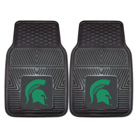 Michigan State Spartans NCAA Heavy Duty 2-Piece Vinyl Car Mats (18x27)