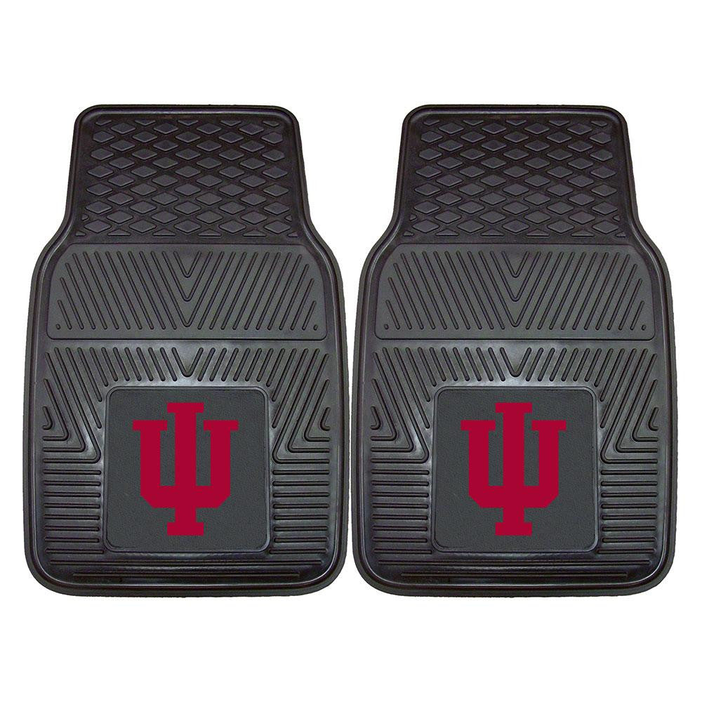 Indiana Hoosiers NCAA Heavy Duty 2-Piece Vinyl Car Mats (18x27)