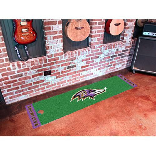 Baltimore Ravens NFL Putting Green Runner (18x72)