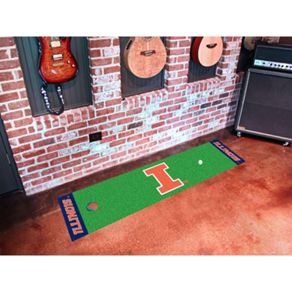 Illinois Fighting Illini NCAA Putting Green Runner (18x72)