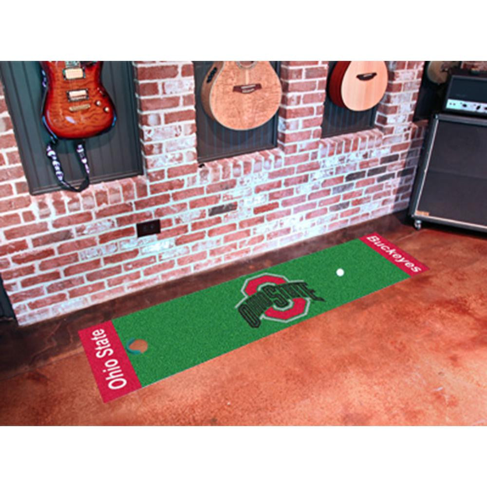 Ohio State Buckeyes NCAA Putting Green Runner (18x72)