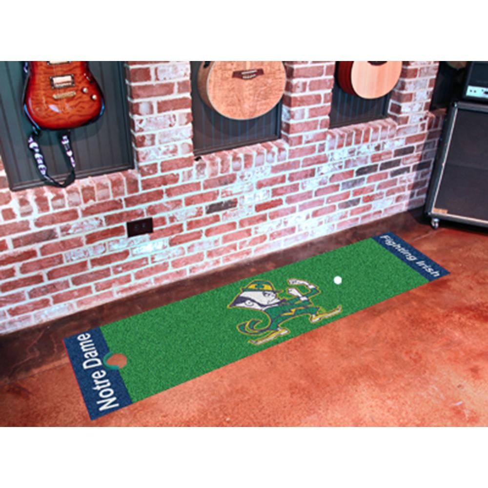 Notre Dame Fighting Irish NCAA Putting Green Runner (18x72)