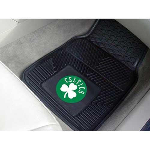 Boston Celtics NBA Heavy Duty 2-Piece Vinyl Car Mats (18x27)